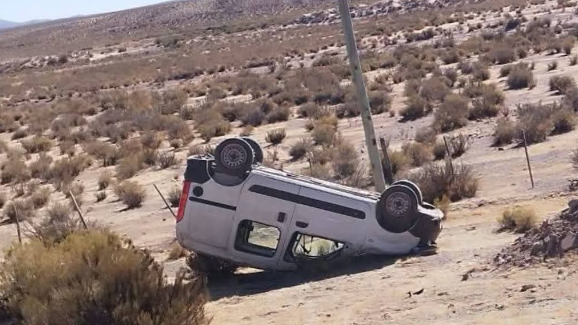 Accidente en Ruta 9: una camioneta volcó y dejó un herido grave