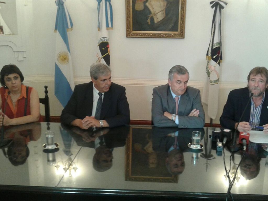 Conferencia en Casa de Gobierno