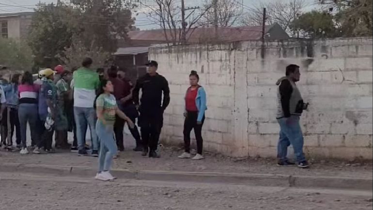 Incidentes entre la policía e hinchas de El Polo en La Esperanza