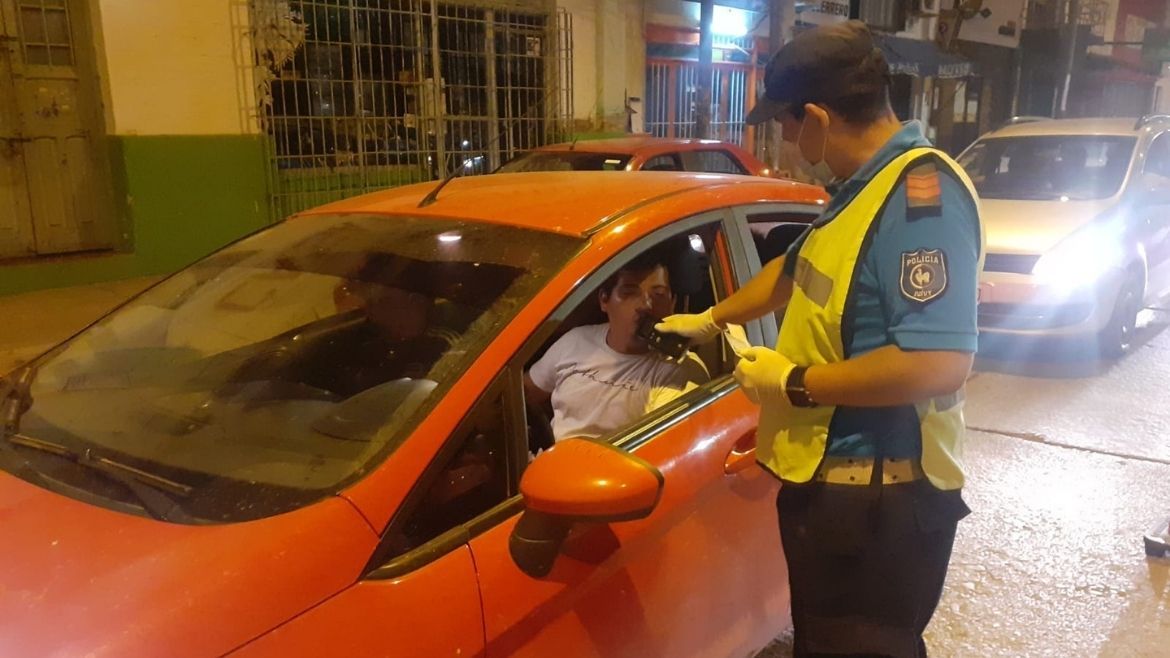 Controles de alcoholemia por el carnaval