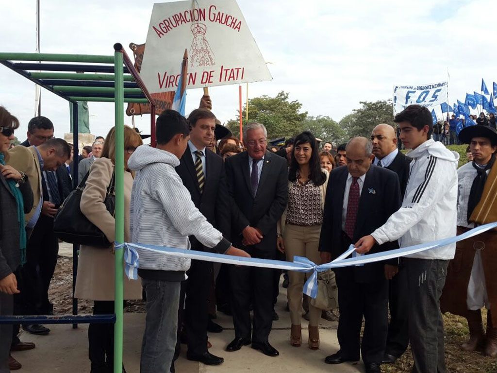 Inauguración en Perico