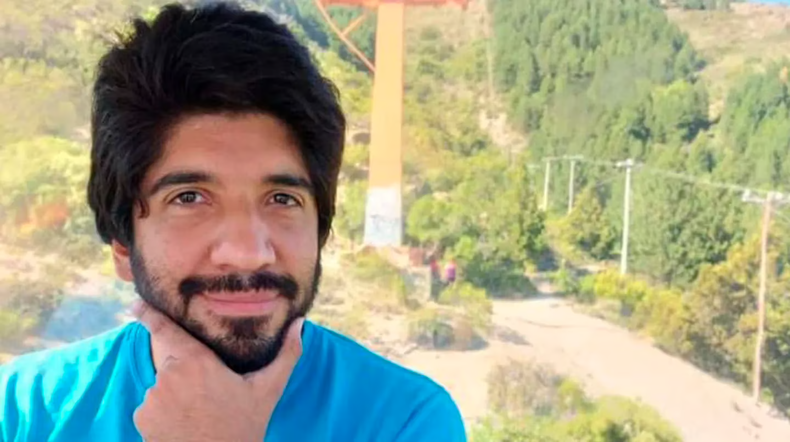 Nataniel Guzmán, abogado jujeño desaparecido en Mendoza.