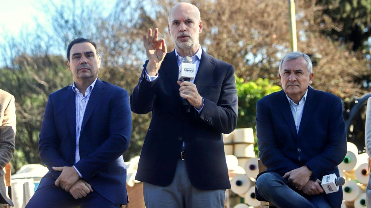 Rodríguez Larreta y Gerardo Morales en la presentación de propuestas para la Argentina