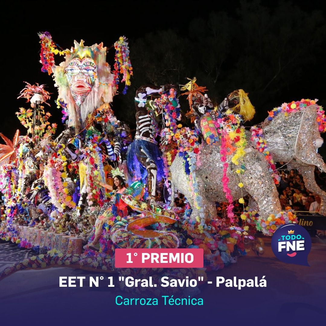 entrega de premios en la fne 2024: carrozas tecnicas