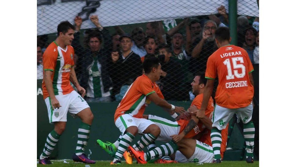 Banfield festeja la victoria