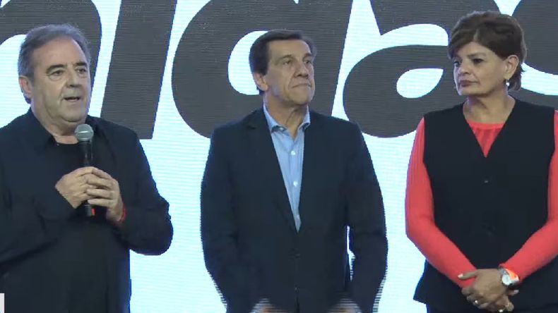 Carlos Sadir, María Inés Zigarán y Alberto Bernis Carlos Sadir, María Inés Zigarán y Alberto Bernis