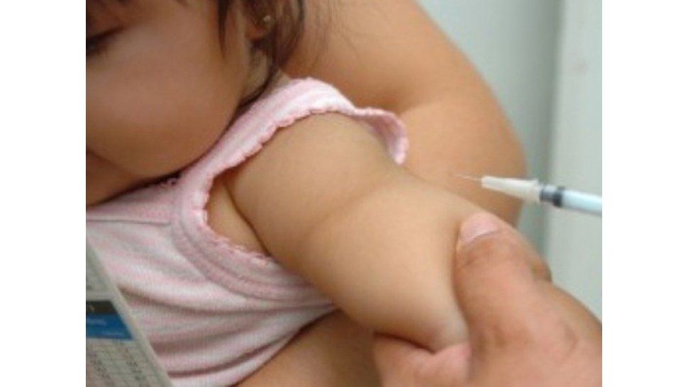 Vacunación a niños