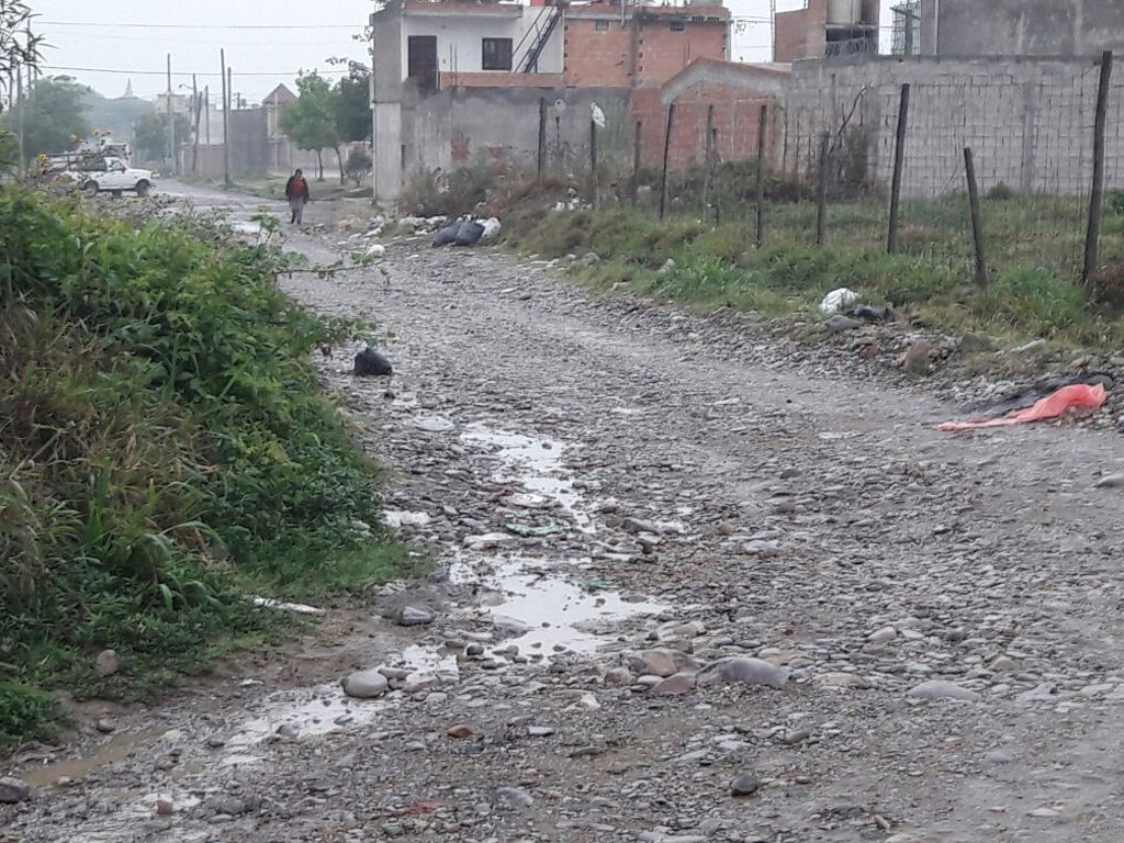 Vecinos preocupados por las calles