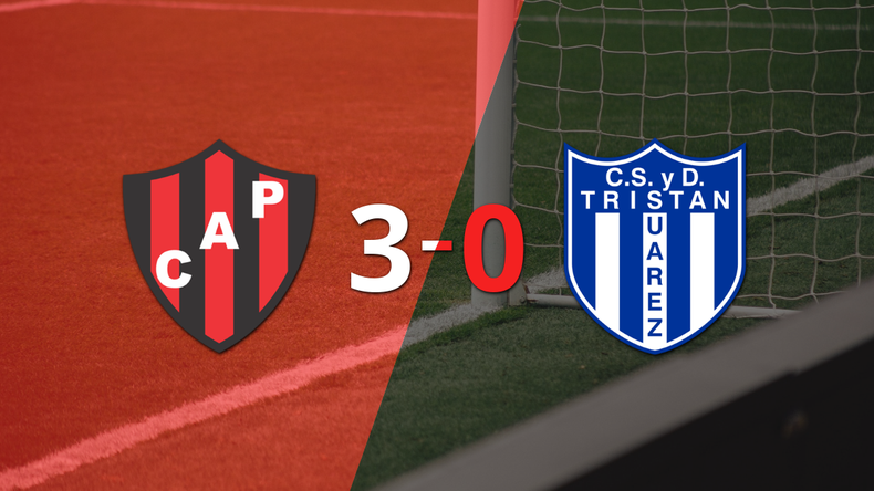 Tranquila victoria de Patronato por 3 a 0 frente a Tristán Suárez