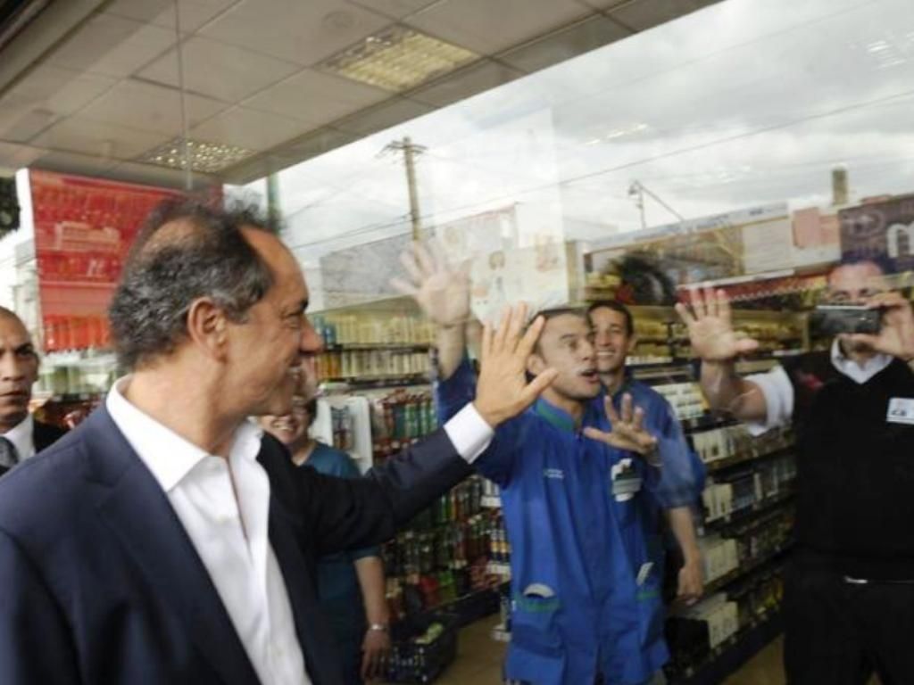 Recorrida de Scioli