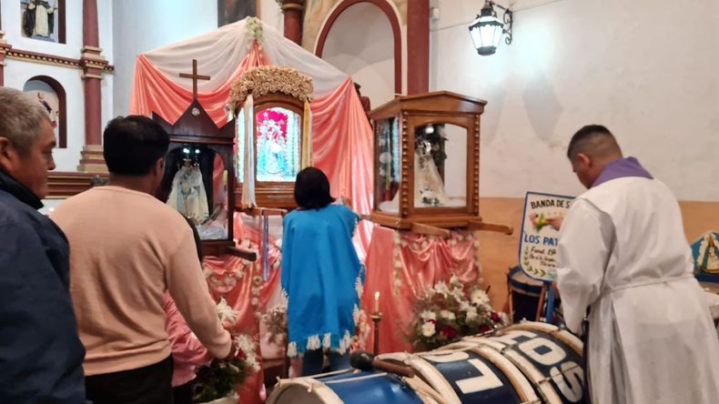 Comenzó la novena de la virgen de Punta Corral en Tilcara