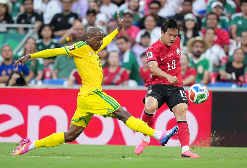 Sudáfrica y Corea.