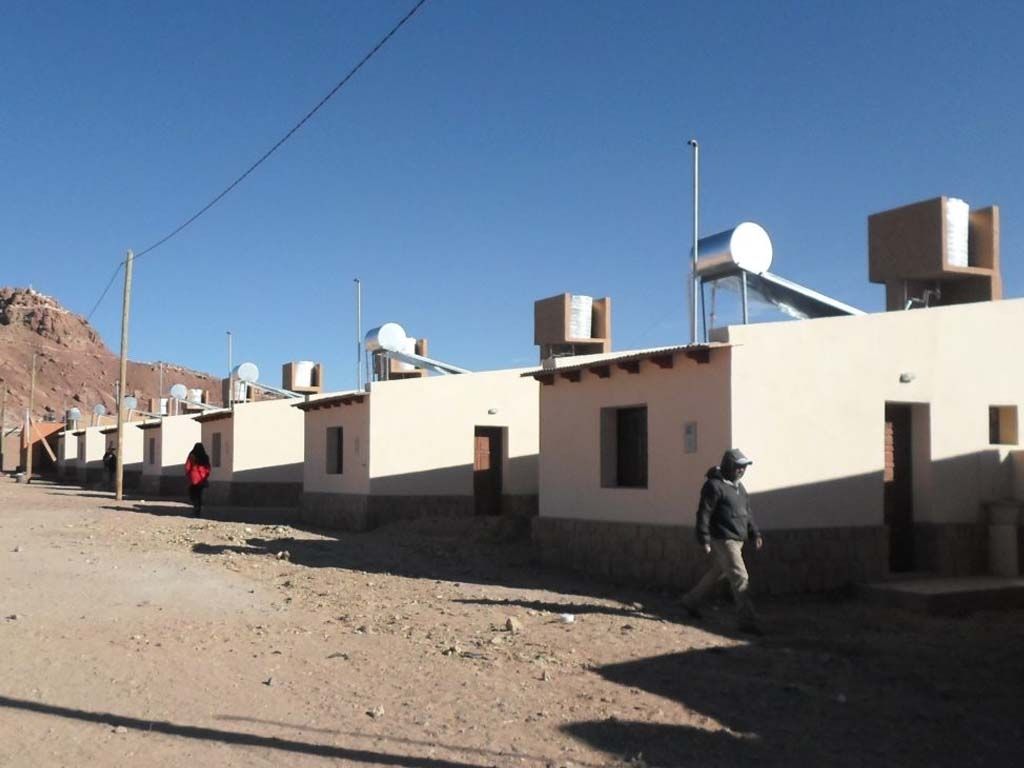 Viviendas con termotanques solares