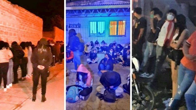 Numerosas actas contravencionales por fiestas clandestinas