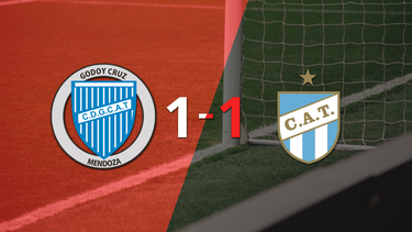 Godoy Cruz y Atlético Tucumán se repartieron los puntos en un 1 a 1
