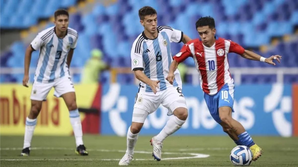 Sudamericano Sub 20: Argentina cayó en su debut ante Paraguay