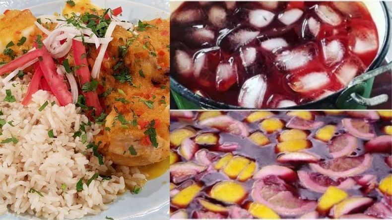 Picante de pollo, saratoga y sangría, son los elegidos por las comadres