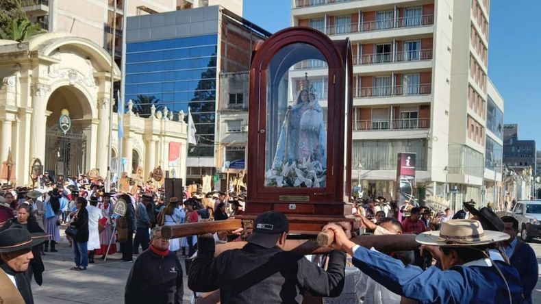 Río Blanco: los gauchos partieron junto a la virgen