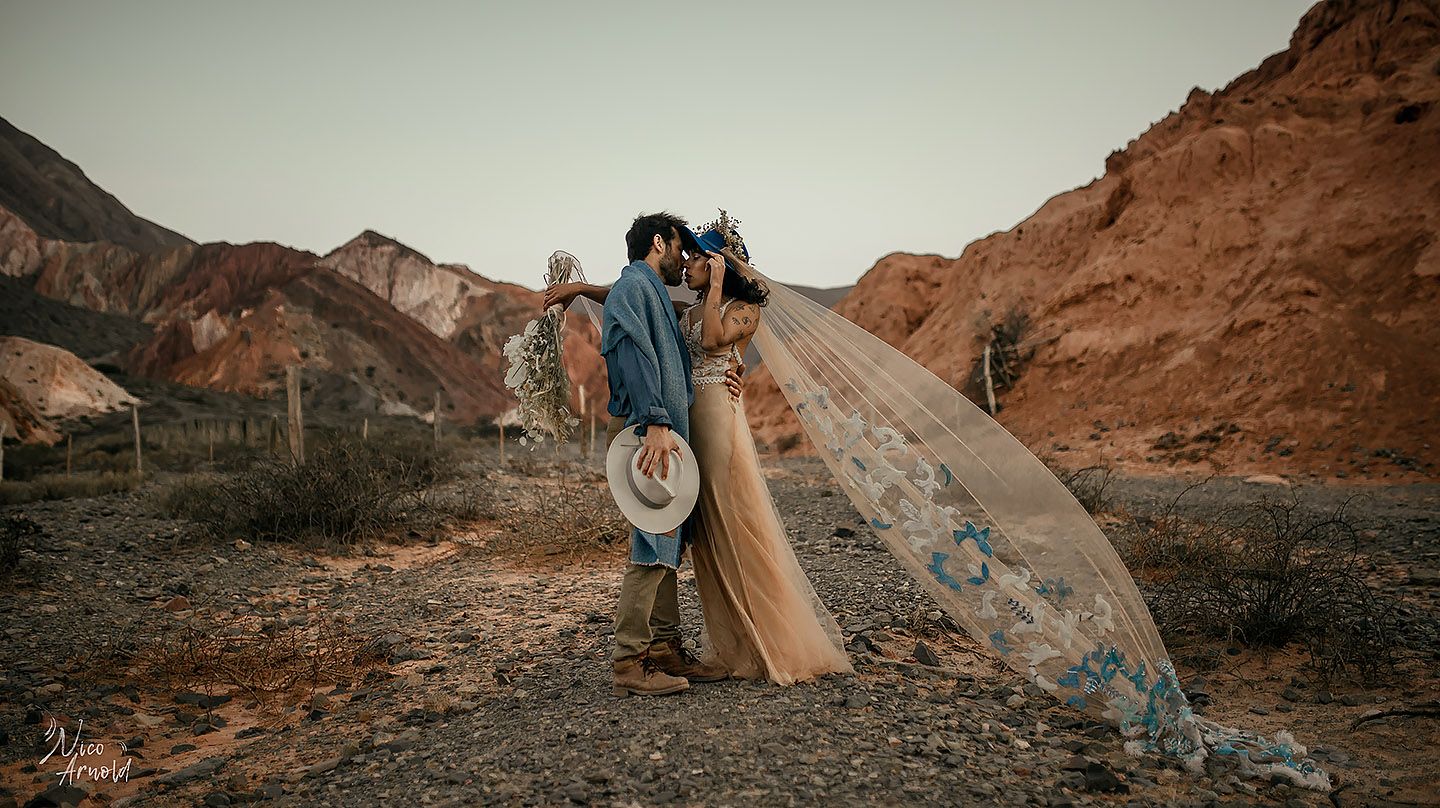 Casamiento íntimo en Purmamarca - Ph Nico Arnold