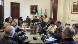 Reunión con representantes del Banco Central. Reunión con representantes del Banco Central.