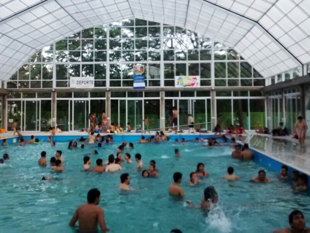 Las piletas estuvieron a full