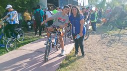 Bicicleteada en el Mes Municipal de la Capacidad y Superación