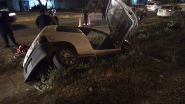 Jujuy: un hombre terminó con su auto en una zanja&nbsp;