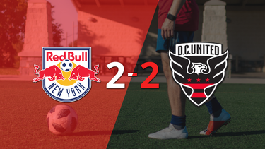 New York Red Bulls y DC United sellaron un empate a dos