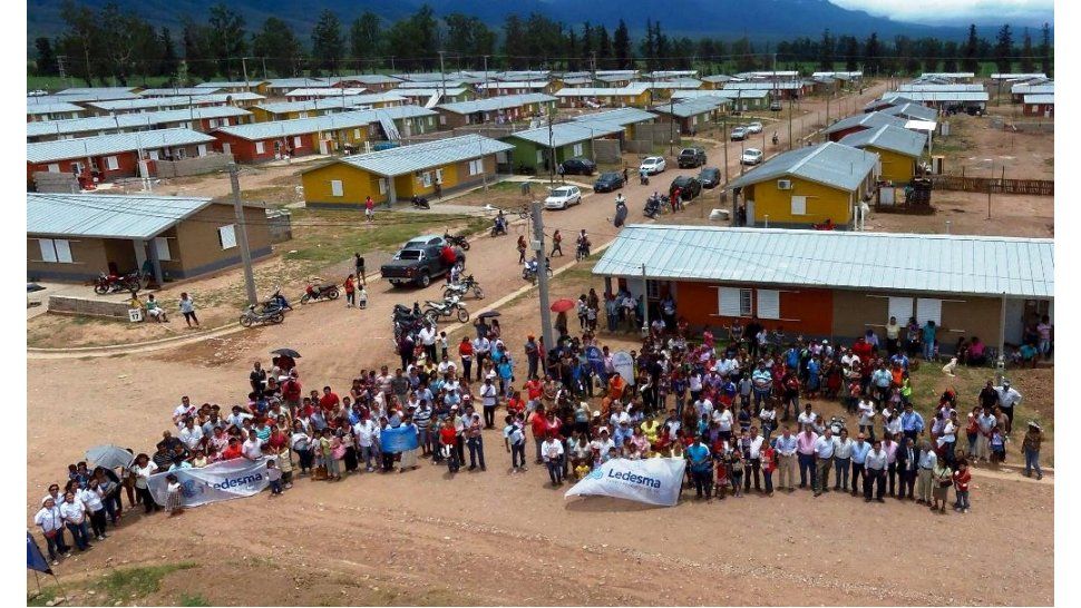 Entrega de viviendas