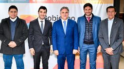Carlos Sadiry cuatro gobernadores conformaron un frente electoral para competir en octubre&nbsp;