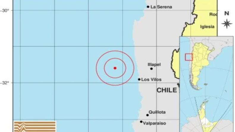 Fuerte temblor en la costa de Chile alcanzó a percibirse en todo el Gran Mendoza.