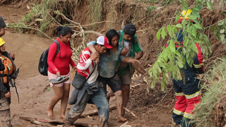 Inundaciones en Bolivia: tres muertos y 18 desaparecidos en Santa Cruz