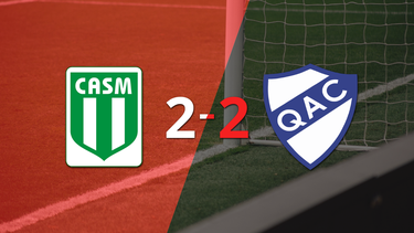 Vibrante 2-2 entre San Miguel y Quilmes