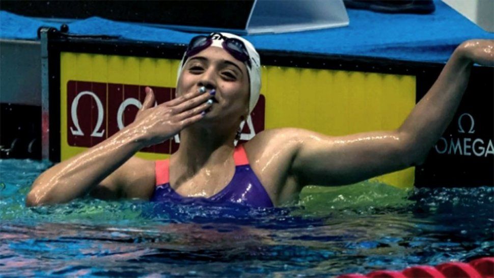 Delfina Pignatiello quiere seguir haciendo historia. /Fuente: Télam