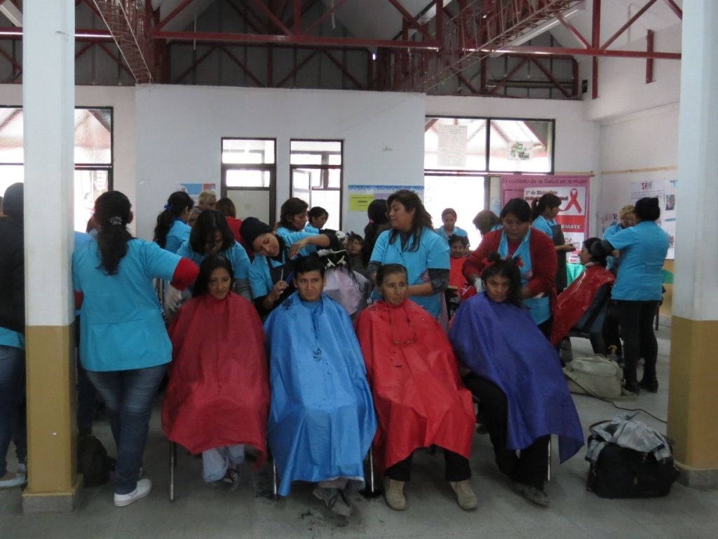 Sesion de belleza en el Snopek