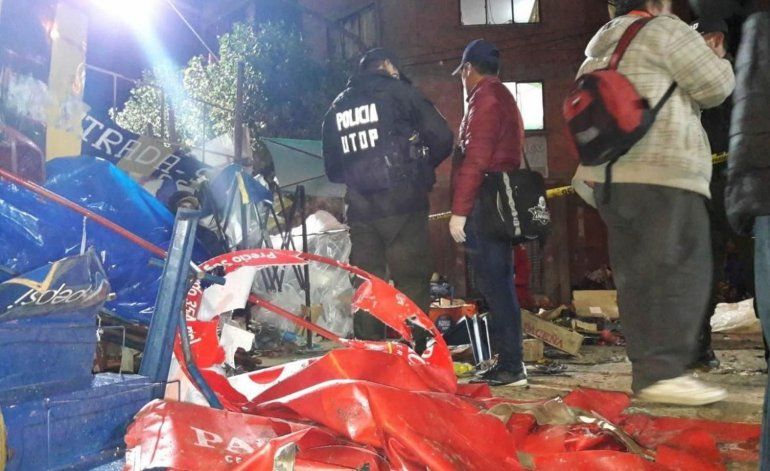 Tragedia en Oruro, Bolivia.