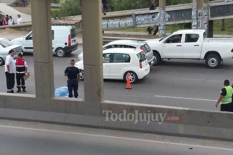 Accidente en avenida General Savio