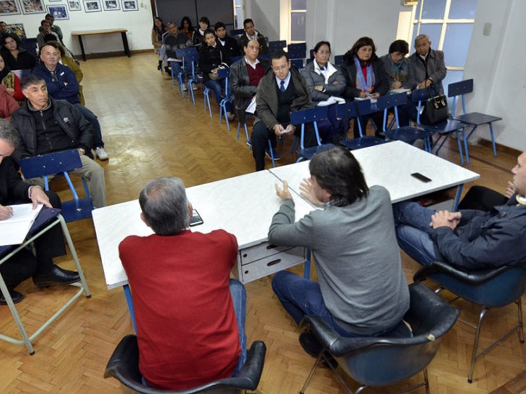 Reunión con rectores