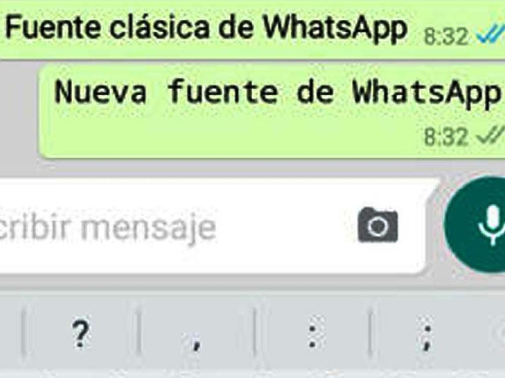 Nueva tipografía