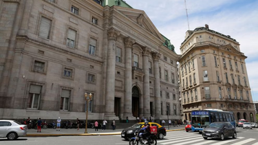 Fachada de la sede central del Banco Nación Fachada de la sede central del Banco Nación