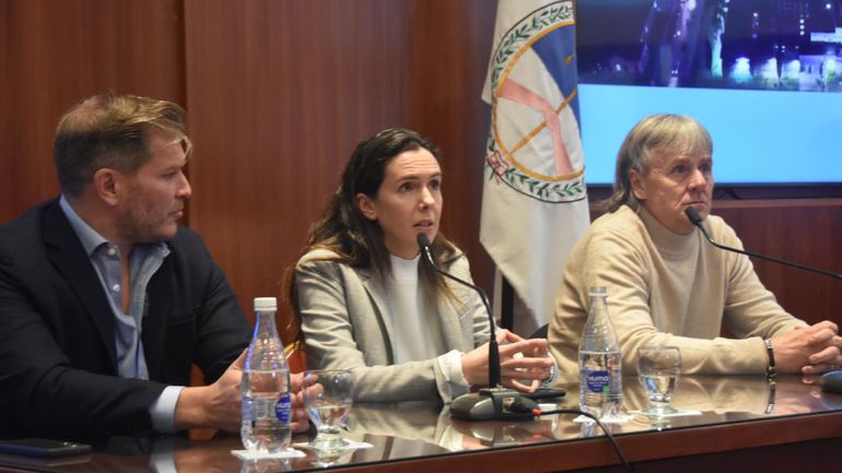 Elisa Trotta, ex diplomática de Venezuela, disertó en la Legislatura