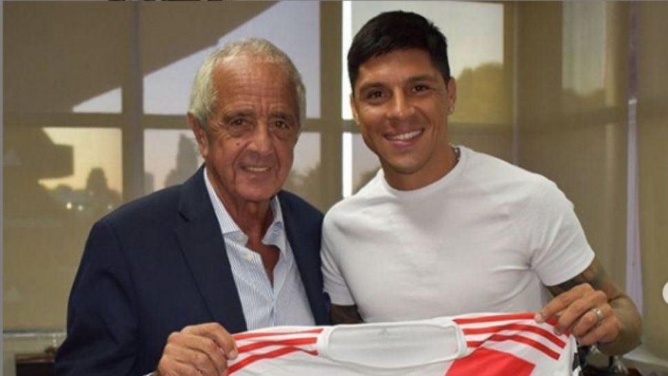 Enzo Pérez renovó su contrato con River 