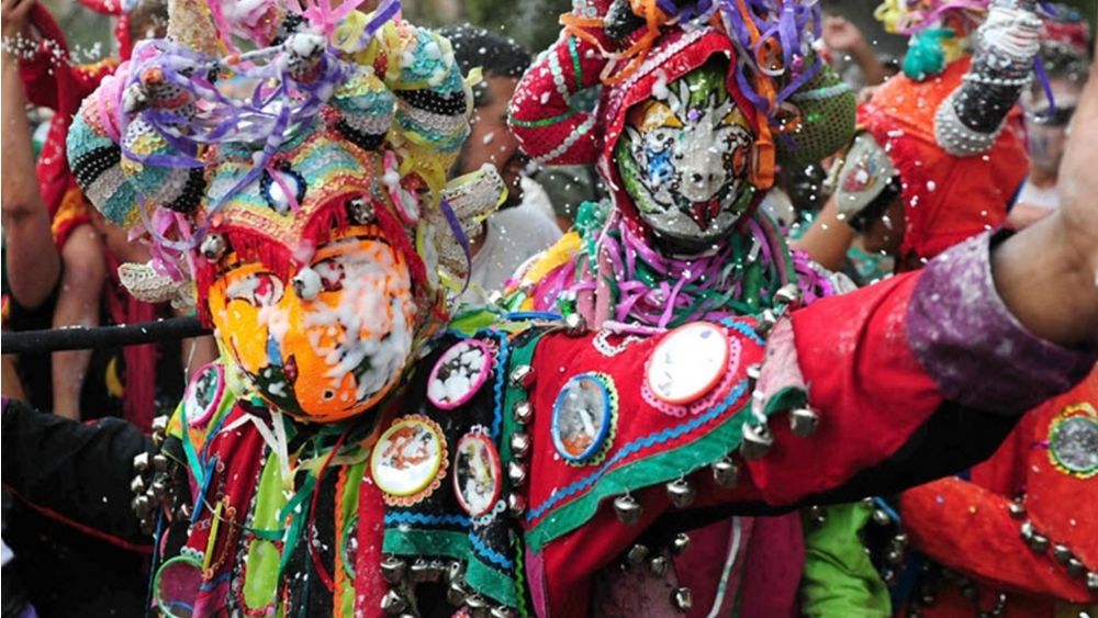 Diablos protagonistas del Carnaval