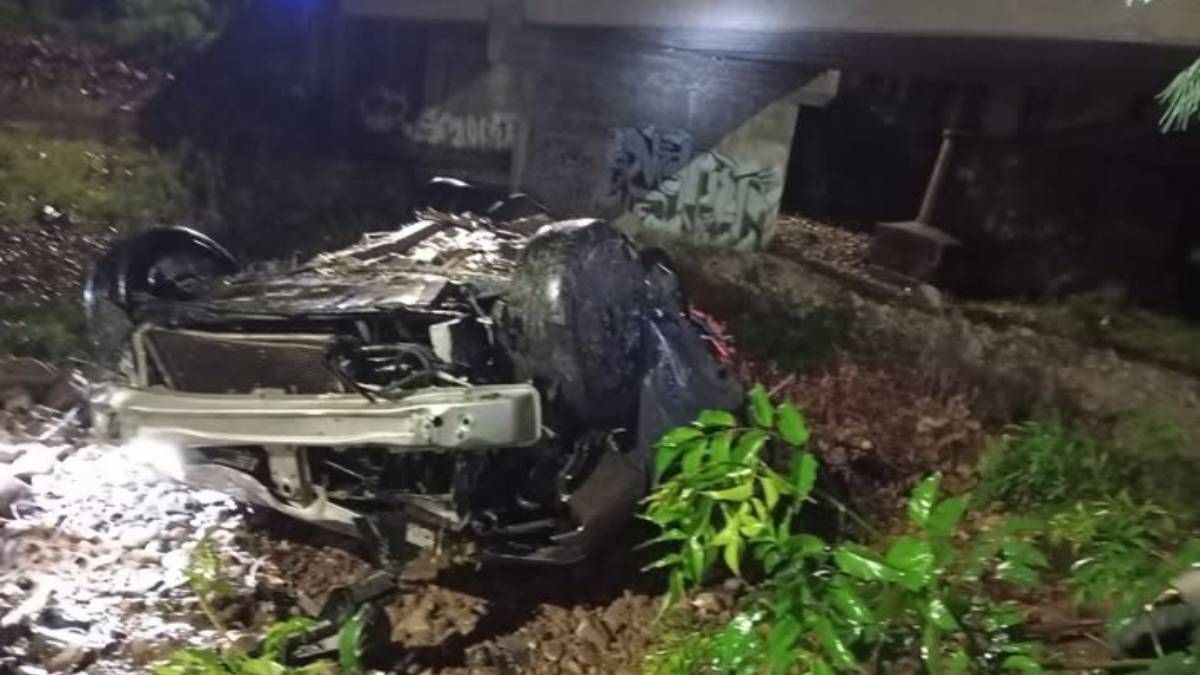 Violento choque en Río San Lorenzo