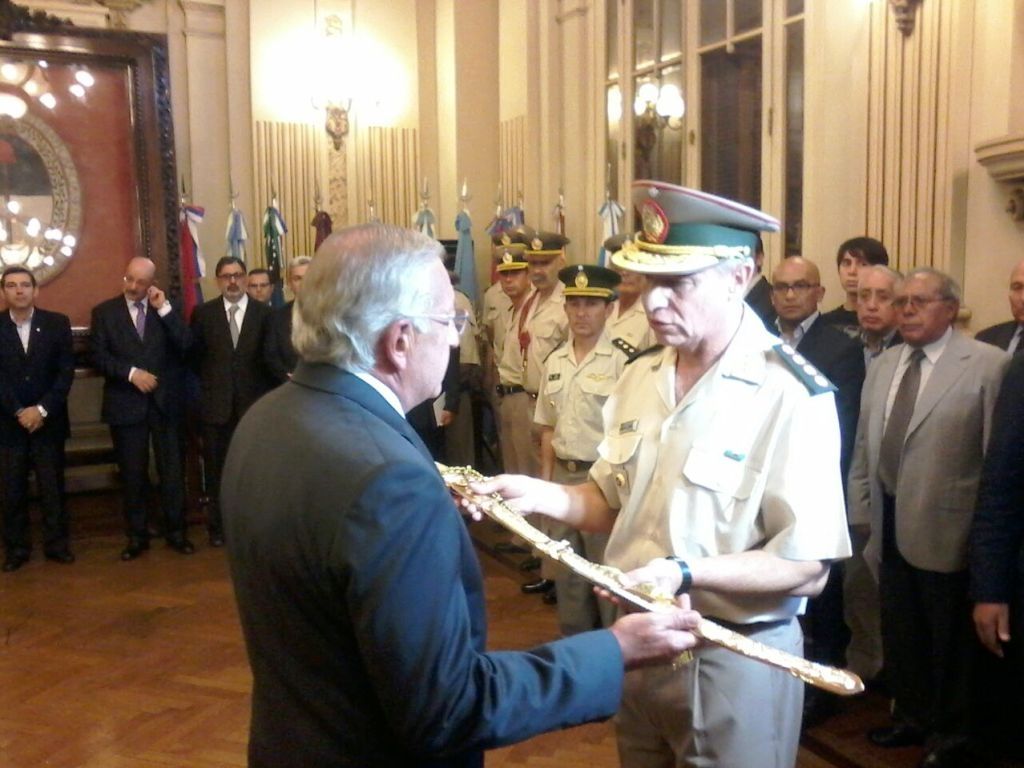 Acto en Salón de la Bandera