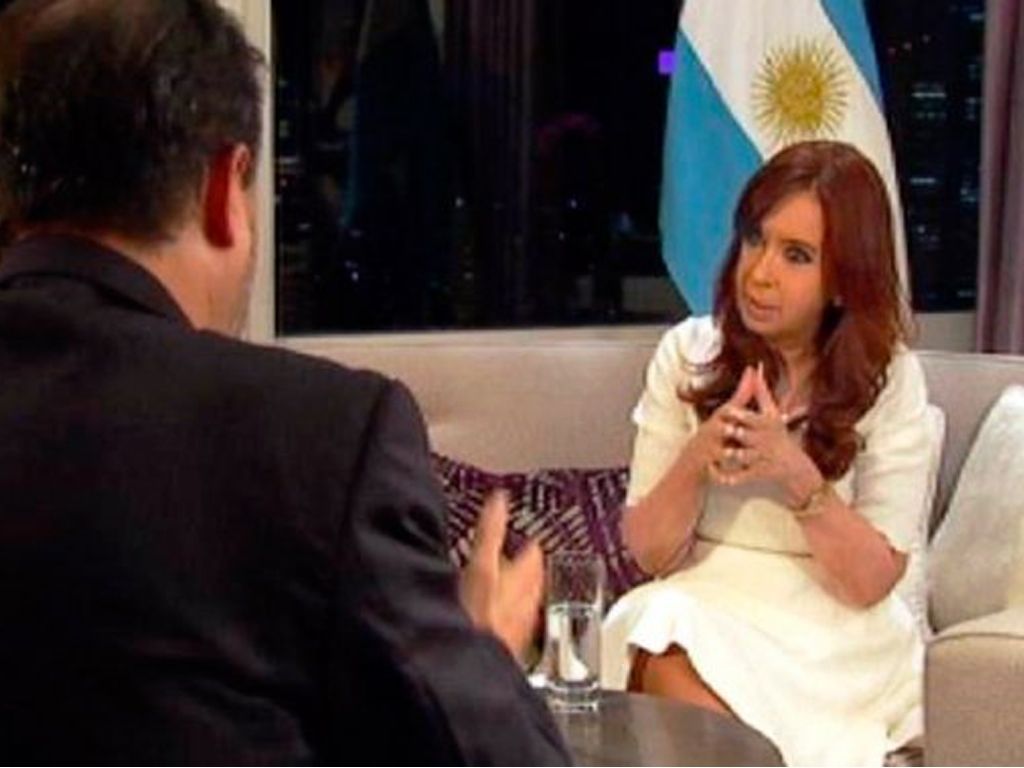 La Presidenta con Gustavo Sylvertre