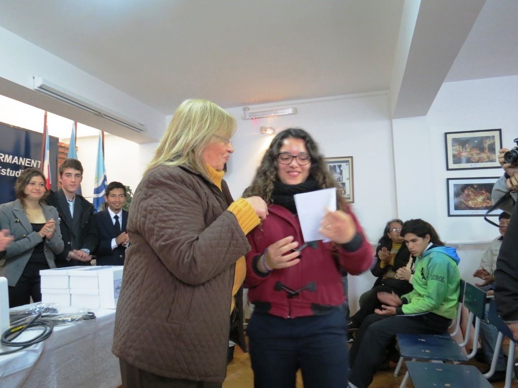 Entrega de donaciones