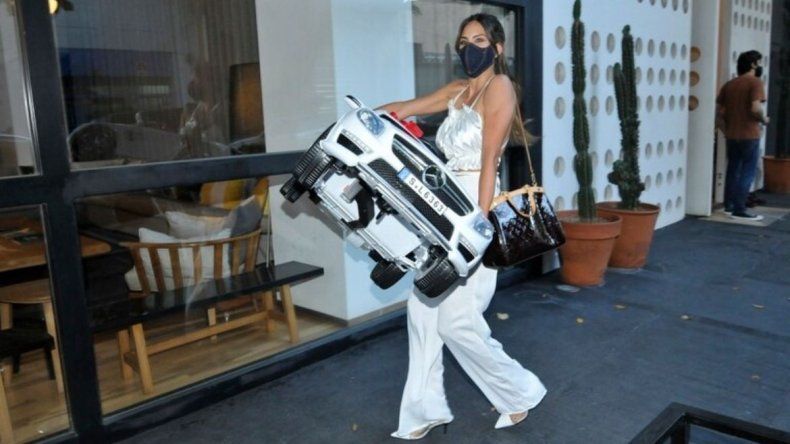 Barby Franco confesó que tuvo verguenza cuando llegó al baby shower.&nbsp;
