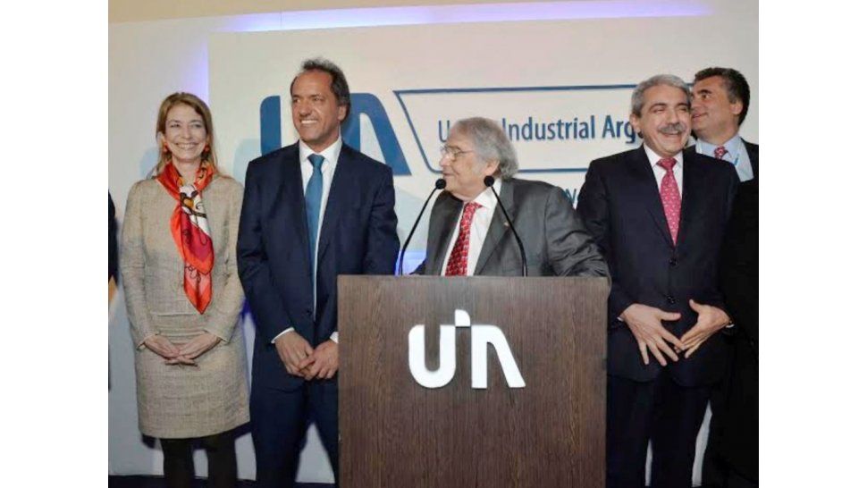 Scioli en el Día de la Industria
