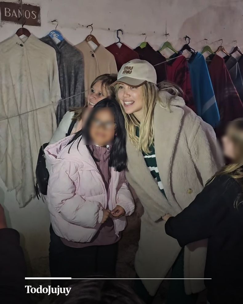 Wanda Nara en Purmamarca.